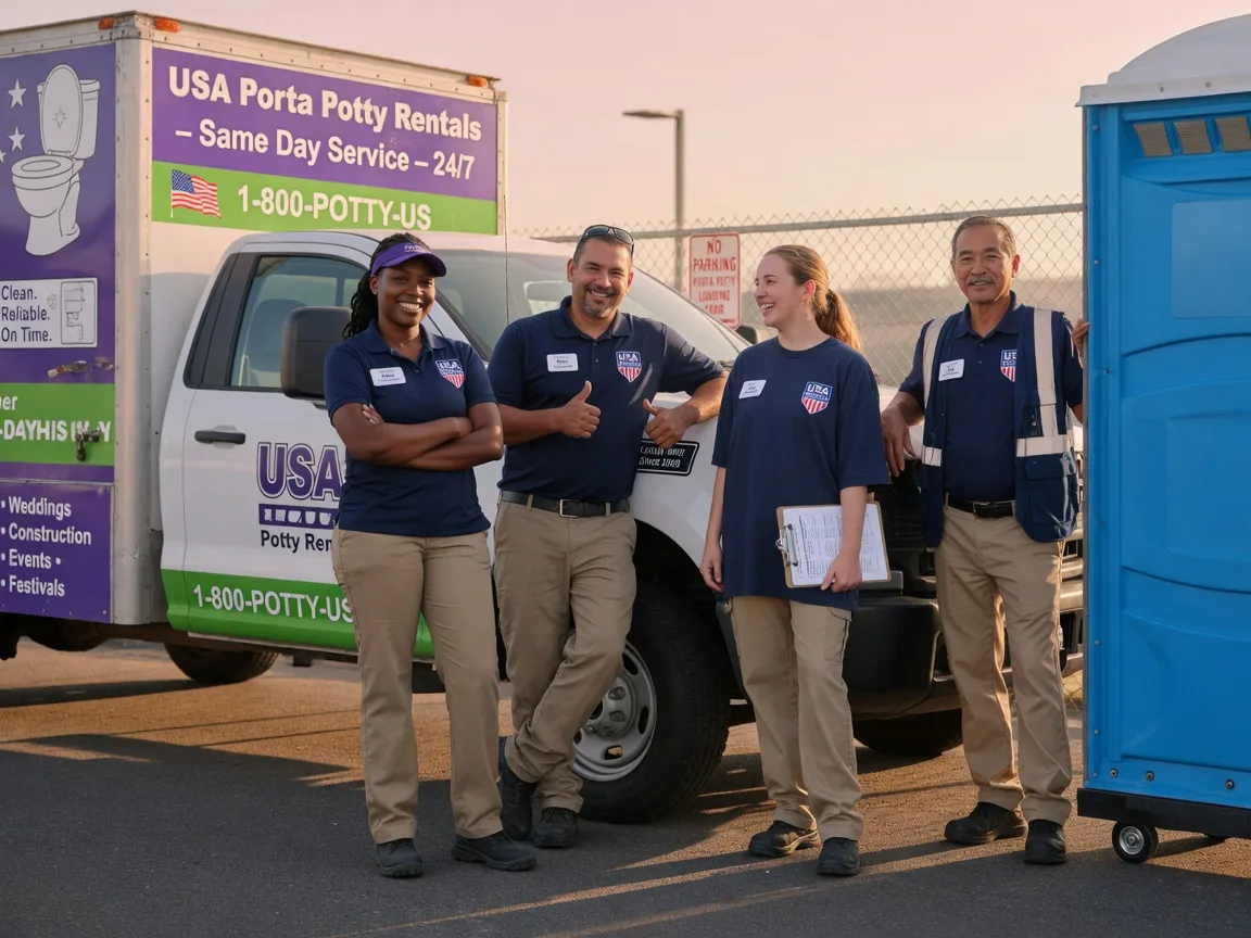 Porta Potty Rental company in Peachland, NC